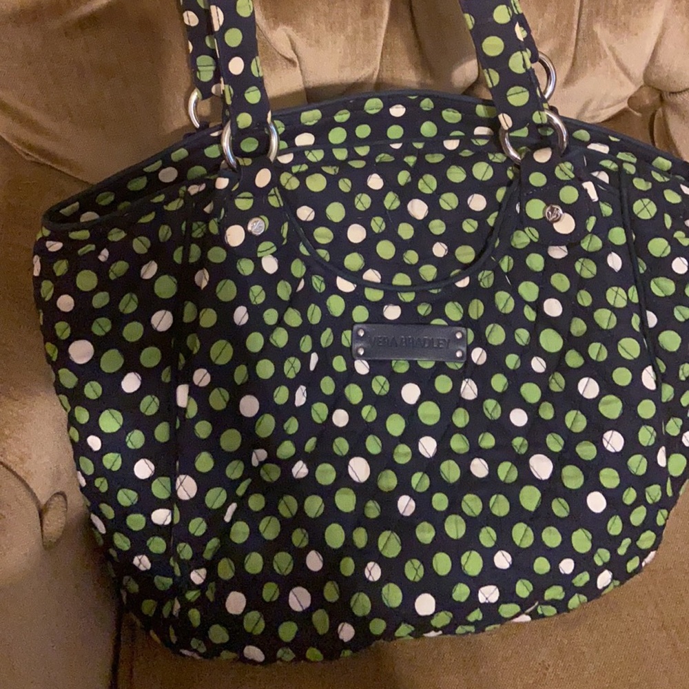 Vera Bradley large bag with matching wallet!